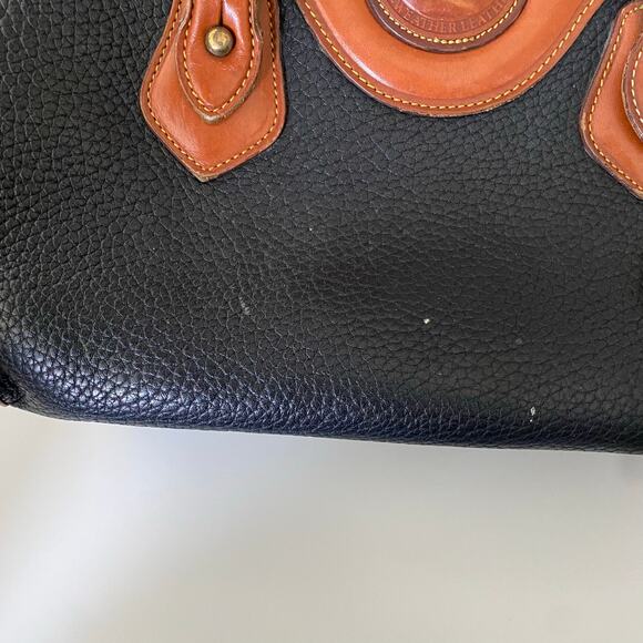 Dooney & Bourke Top Handle Black Leather Bag - Picture 5 of 8
